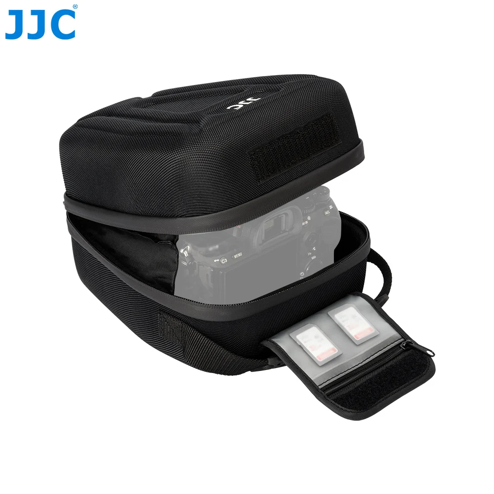 JJC Camera Case Hard Case Carrying Bag For Canon EOS R8 R7 R6II R6 Mark II R10 SONY A7 A7R A7II NIKON Z8 Z6II Fujifilm X-T5 X-T4