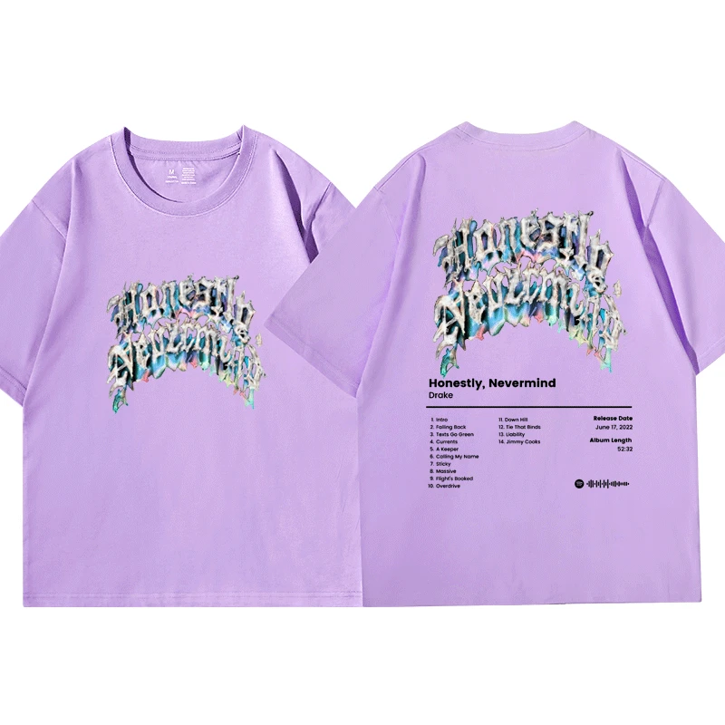 Drake honestly nevermind merch ロンT TAKE CARE HONESTLY NEVERMIND