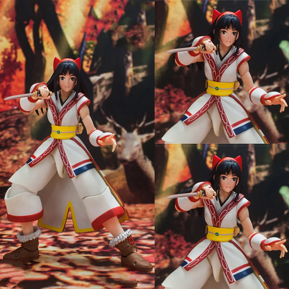 1/12 Nakor2.4L Kawaii Miko Brave Forest Guardian Set Completo 6 ''Action Figure Femminili Collezione Di Body Regalo Storm Toys Snss02
