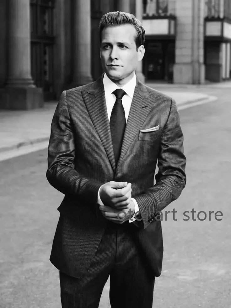 Harvey Specter Motivational Quotes Canvas Art - Inspirational Lawyer Wall Decor for Home Office