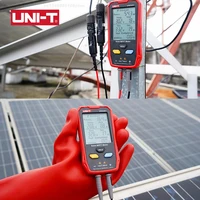 UNI-T UT673PV testeur de panneau solaire compteur MPPT solaire puissance photovoltaïque maximale Pmax Vmp Lmp Voc Lsc multimètre de panneau solaire PV 5