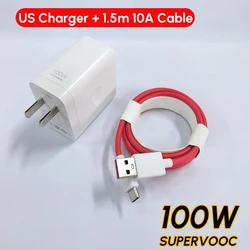 High - Power Original Charger with SUPERVOOC Fast - Charging Adapter and Type - C Cable - US and 1.5m Cable