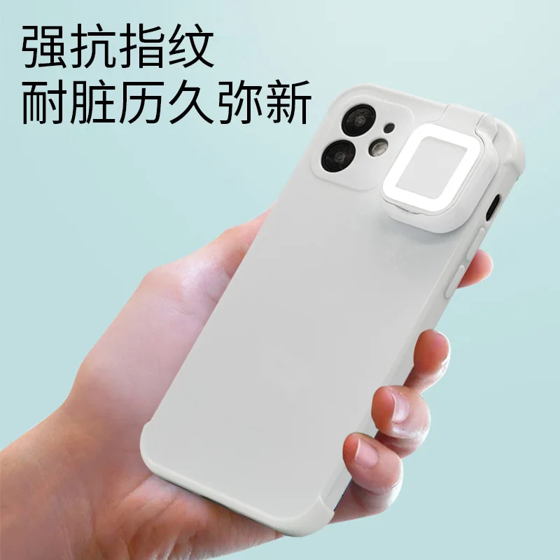 Selfie Case Iphone 11 Ring Light Case 12 Pro Max Ring Light For