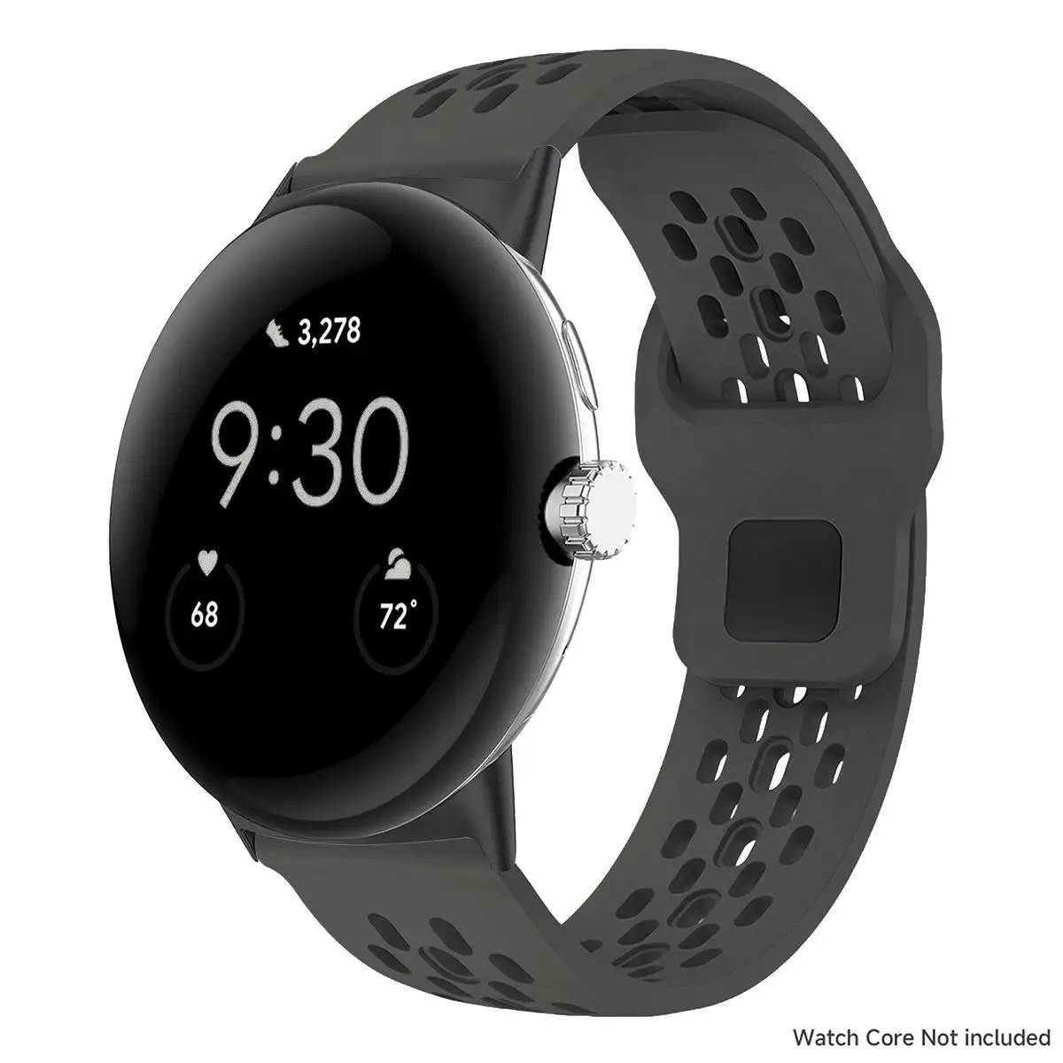 Breathable Sports Silicone Band Strap for Smartwatch Replacement