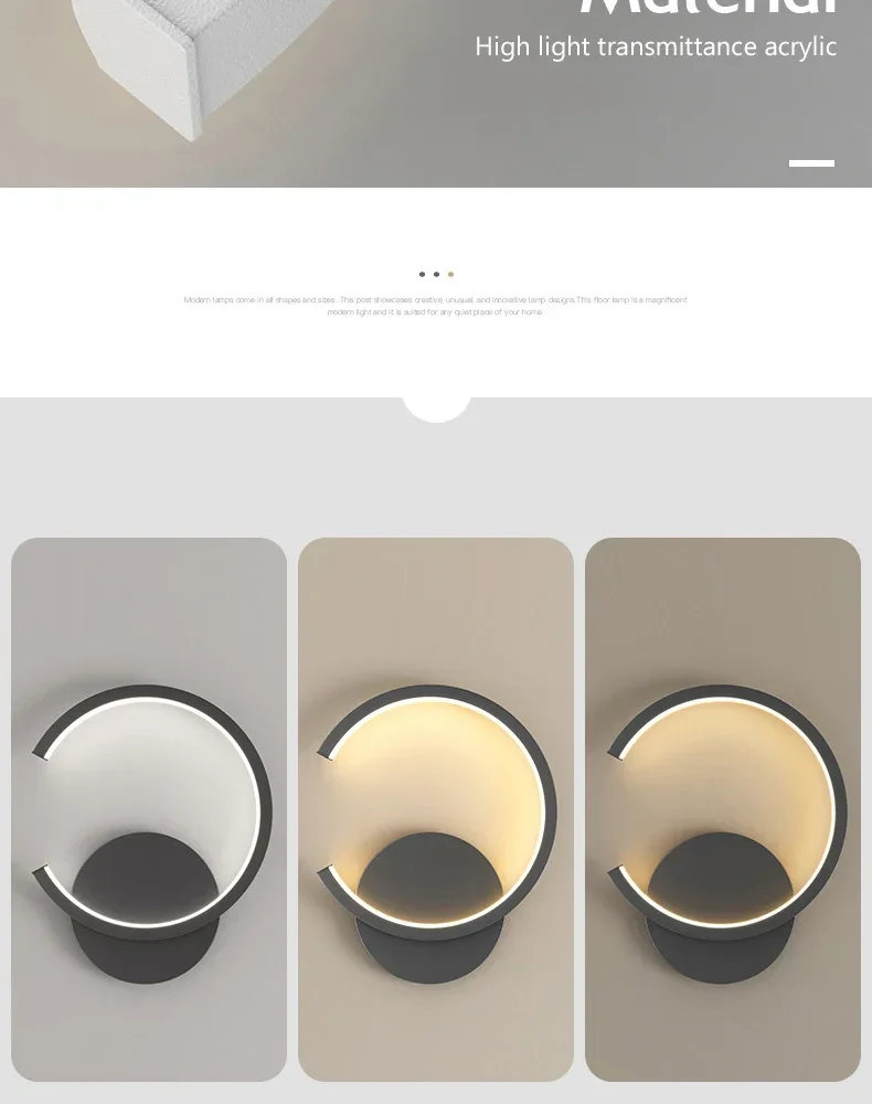 Modern LED Wall Lamp Detail 5