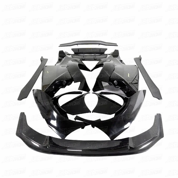 Factory Hot Selling Factory Hot Selling LB P STYLE HALF CARBON FIBER WIDE BODY KITS for 2014-2017 LAMBO HURACAN LP610-4
