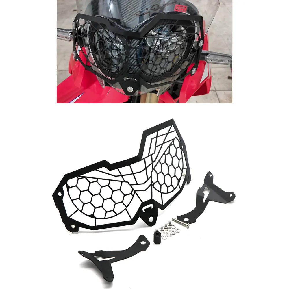 

CRF250L Front Headlight Grille Guard for Honda CRF 250L Rally 2017-2019 Motorcycle Headlamp Shield Cover Protector Accessories