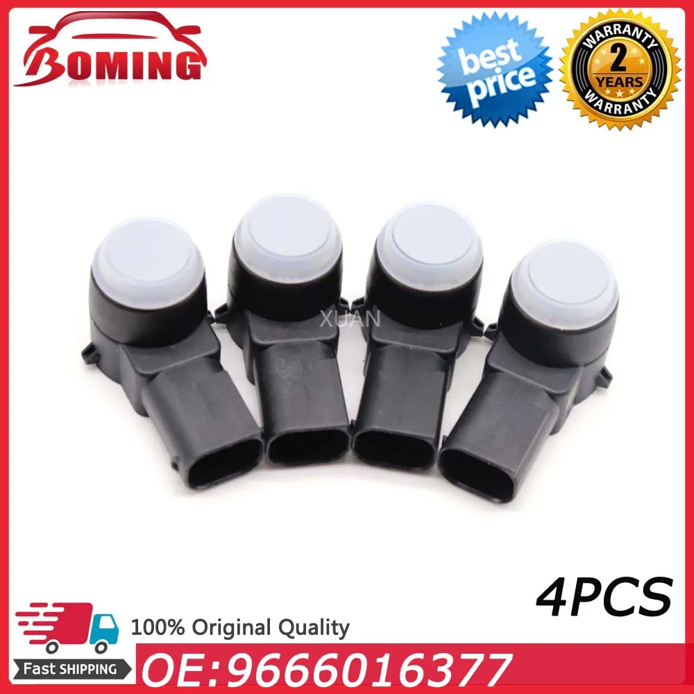 

4pcs/lot 9666016377 Car PDC Parking Sensor For Citroen Berlingo C4 C5 C6 DS3 For Peugeot 307 308 407 Bipper Partner RCZ 6590F4