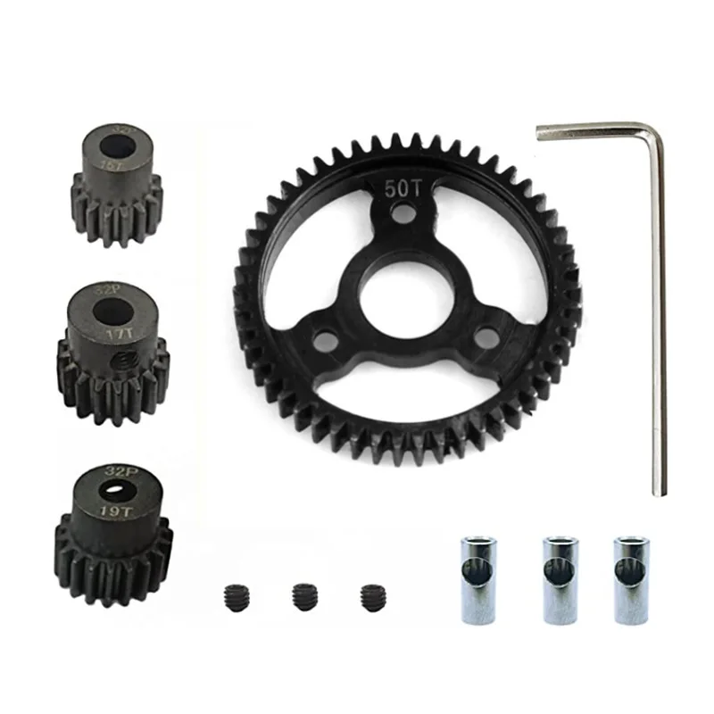 Ingranaggio cilindrico in acciaio duro 68T 0.8M 32P per Traxxas Summit E-Revo E-Maxx Funny 3961