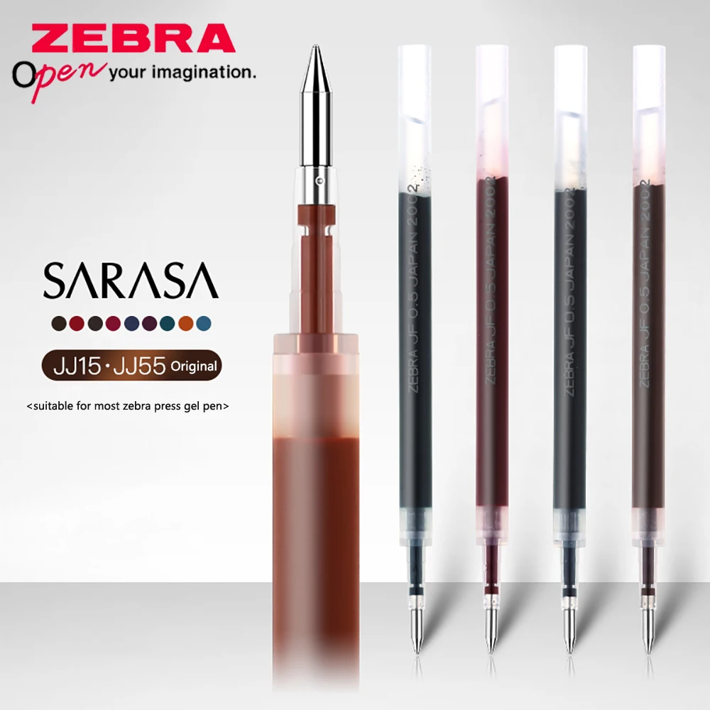 1pcsZebraGelRefillJF05RetroColorforJJ15JJ55GelPenQuick