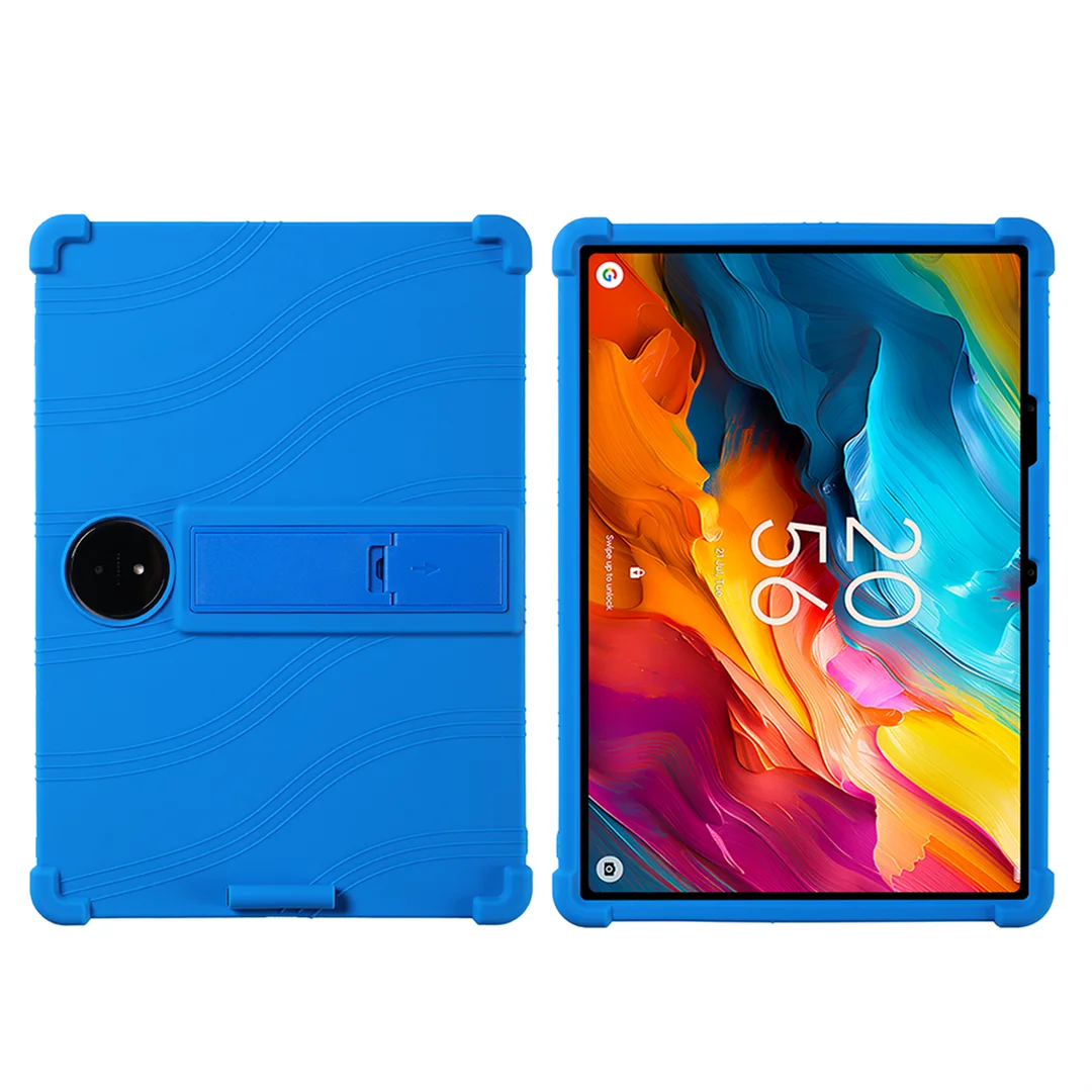 Multi-Color Silicone Shockproof Case with Hidden Stand and Full Protection