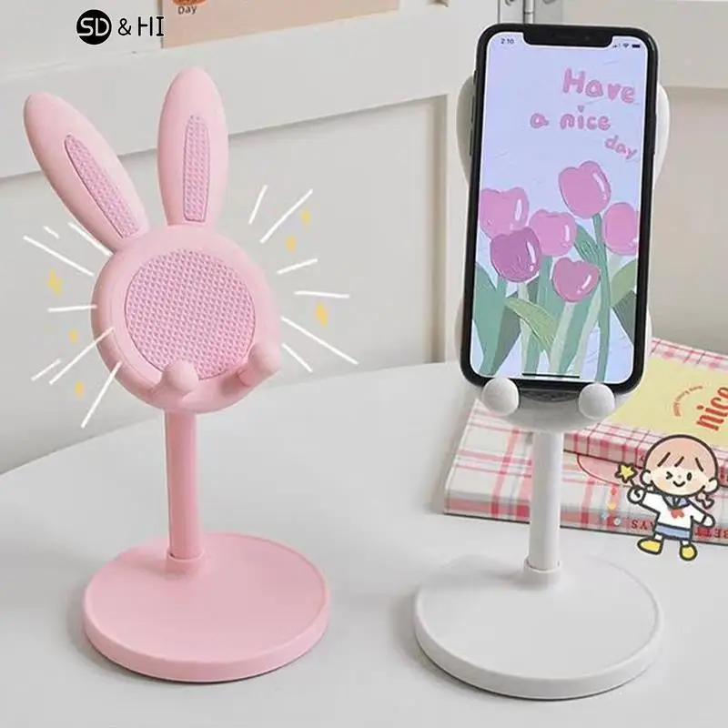 Il Supporto Per Cellulare Piccolo Coniglio Può Essere Sollevato E Regolato Supporto Per Telefono Da Tavolo Per Studenti Lazy Home Selfie Live Support 