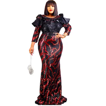 Jumoke Sequin Evening Gown