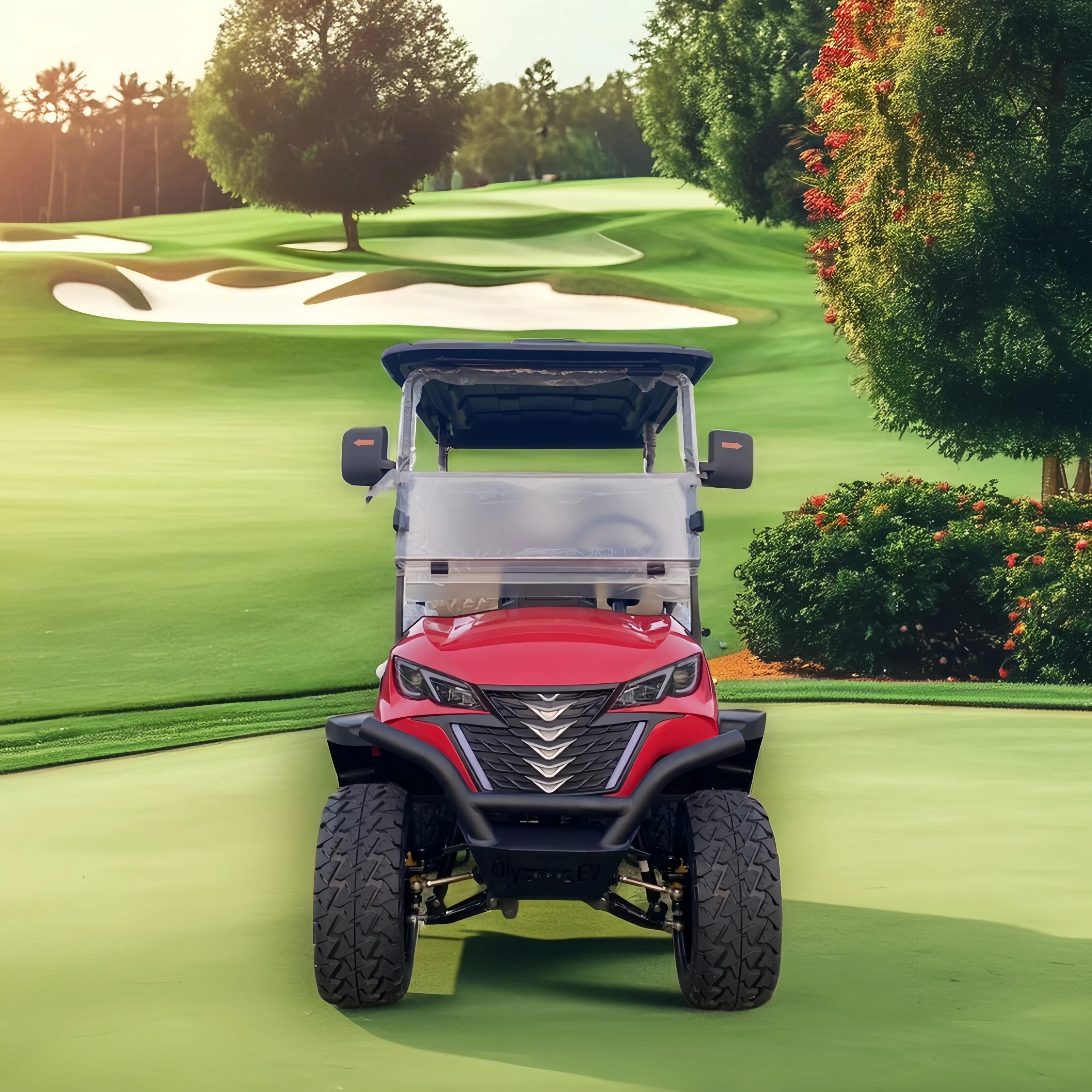 48V 5KW AC System Mini Electric Golf Carts Factory Price Cheap Golf Cart