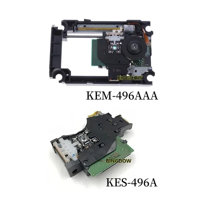 Laser Lens KEM-496AAA KES 496A with Deck Mechanism for Playstation 4 PS4 Slim Pro DVD Drive Slide Motor Rail Optical Pickups 1