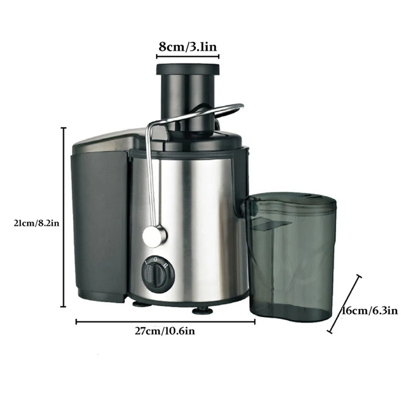 

High Efficiency Easy Juicers Home Centrifugal Juice Extractor Machine Electric Vegetable Juicer