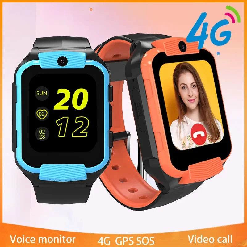 Xiaomi-reloj inteligente 4G para niños y niñas, dispositivo con tarjeta SIM,  videollamada, GPS, WIFI, rastreador, 2024 - AliExpress