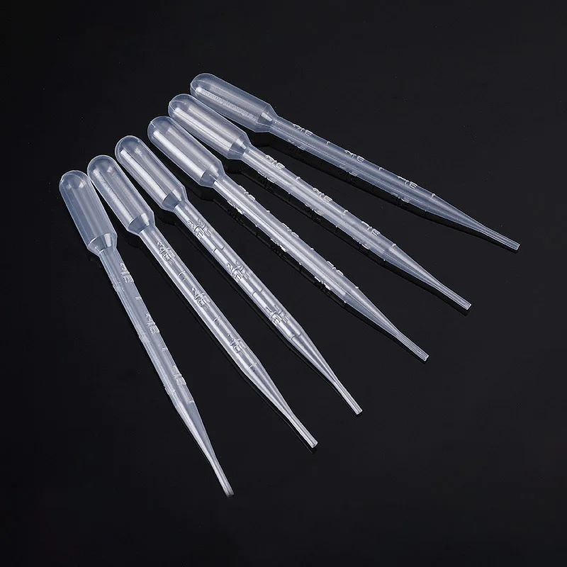 0.2 0.5 1 2 3 5ml Transparent Plastic Pasteur Pipette Disposable Essential Oil Dropper 500pcs/1000pcs/2000pcs/lot