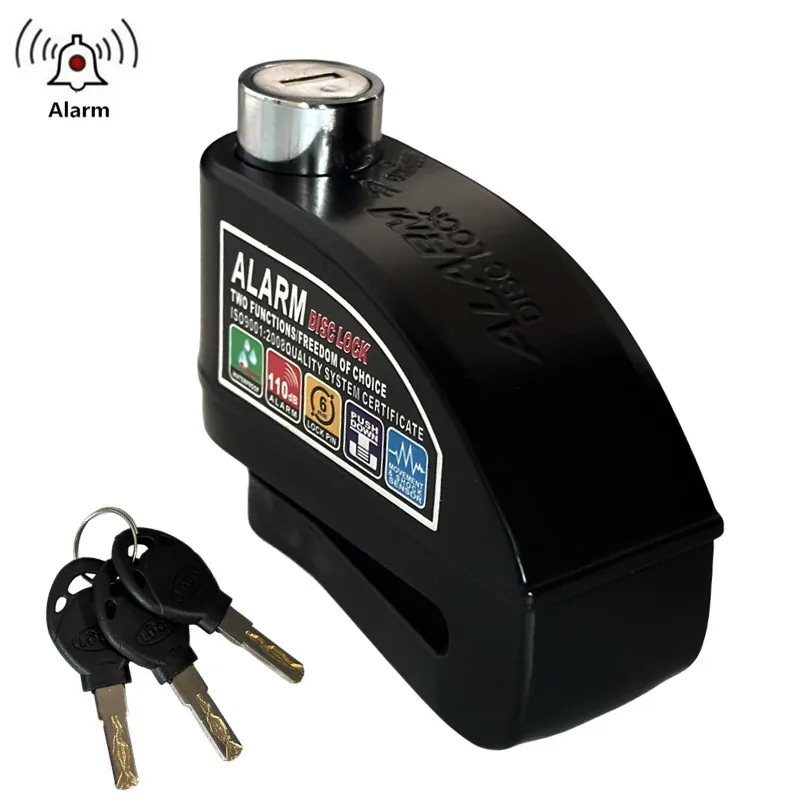 motorcycle disc brake lock Falante Motorcycle Disc Brake Alarm Lock difunctional Bicycle Motor Bicycle Scooter Anti-theft Wheel Disc Brake Lock waterproof
