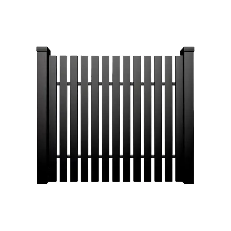 Aluminum guardrail balcony fence Villa garden railings modern Chinese style outdoor wall aluminum art plastic wood fence