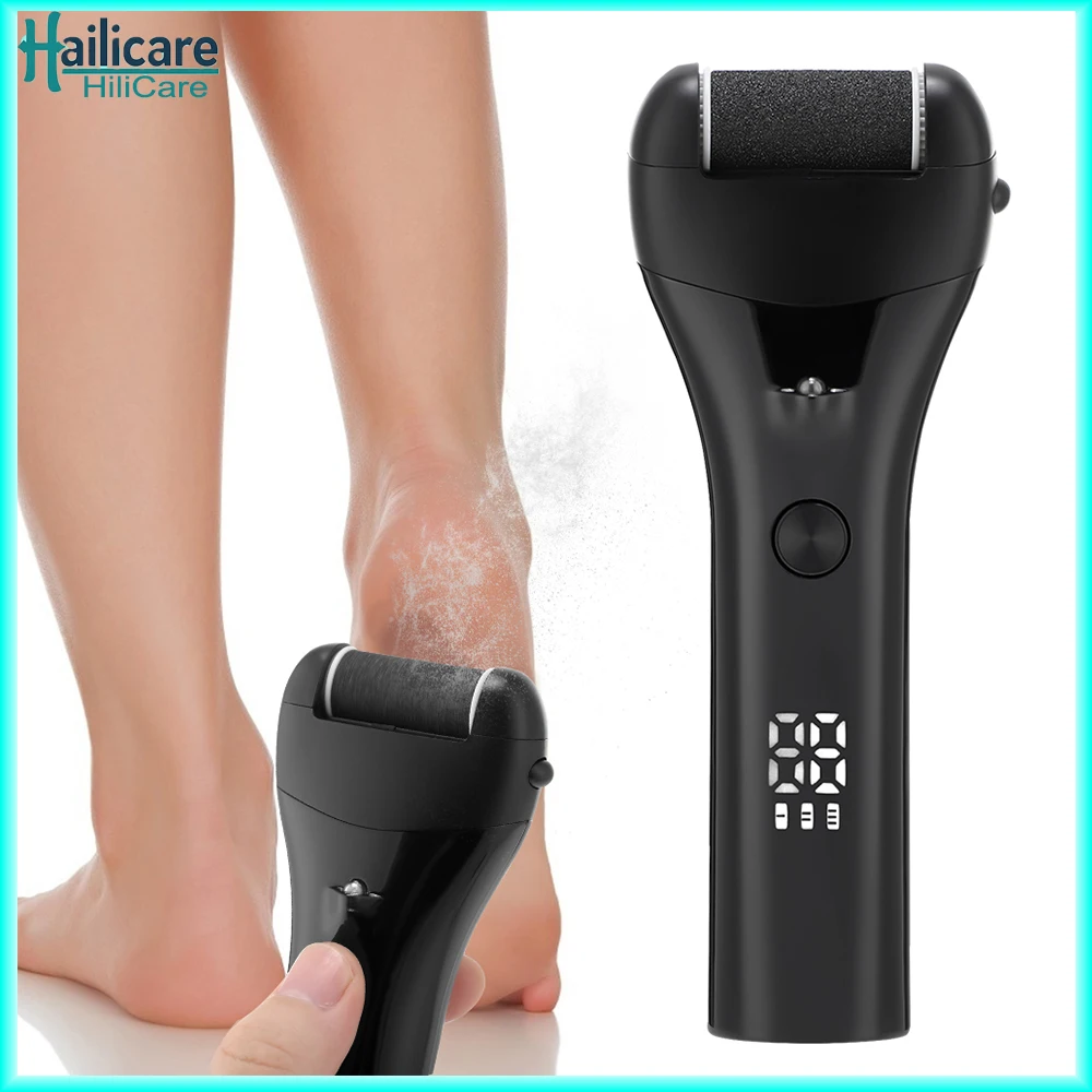 Electric Foot Grinder Callus Remover IPX4 Washable Portable Foot File Heel Dead Skin Callu Removal Tool Pedicure Device FootCare