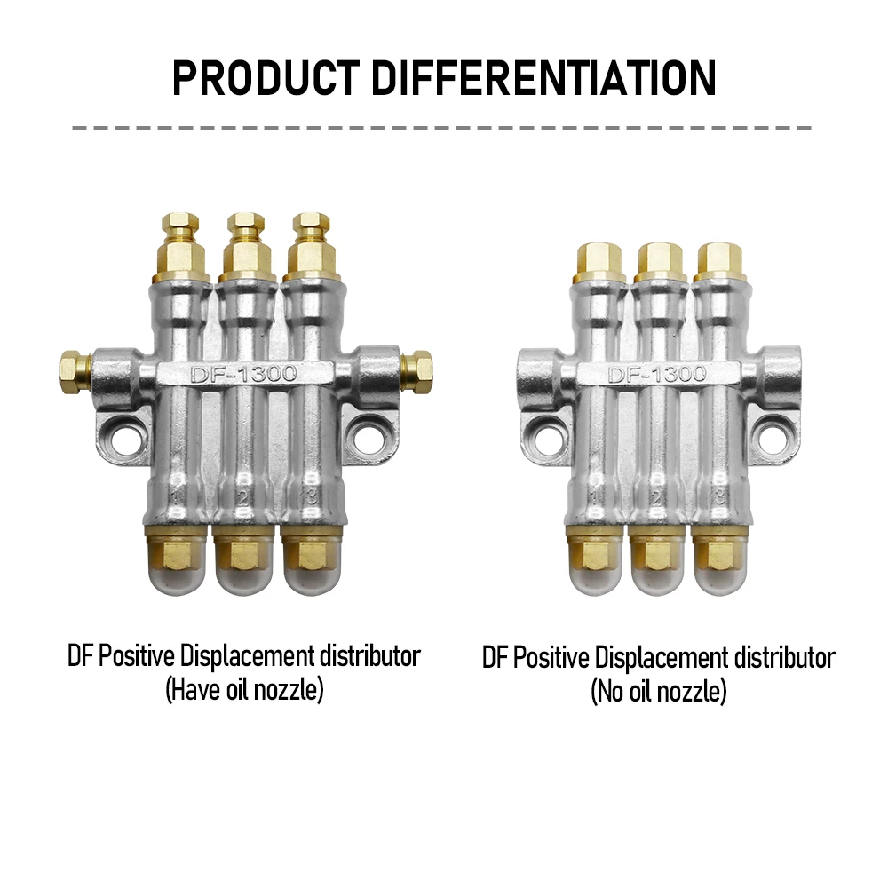 HLTNC 2/3/4/5/6/7 Ways Detective Volumetric Grease Oil Distributor Value Manifold Block for Centralized Lubrication System