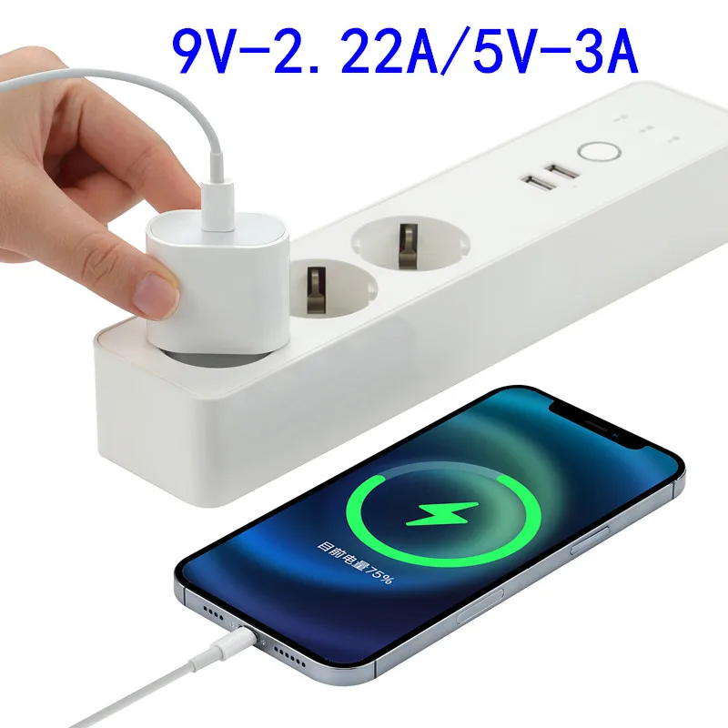 usb fast charge 20W PD Fast Charger For iPhone 13 EU US Plug 1M Data USB Type C Cable For iPhone 12 Charging USB-C Wire for iphone 11 pro ipad usb c 5v 3a
