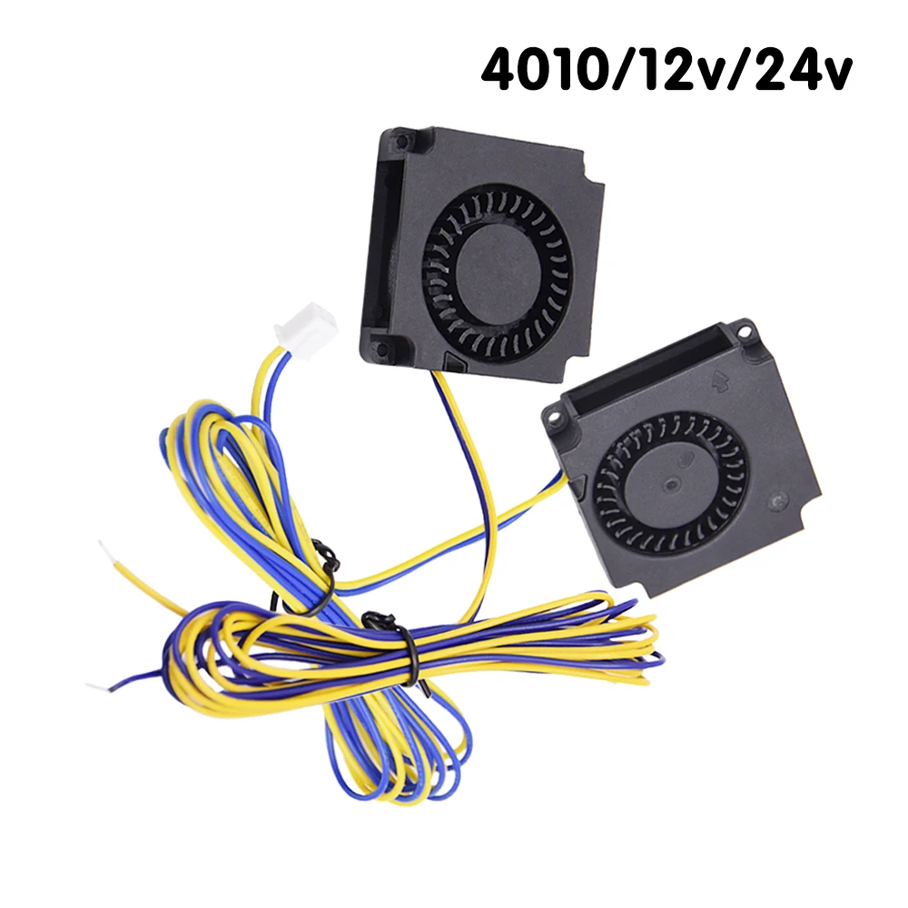 Impressora 3d Ventilador de Refrigeração 4010 Ventilador Axial Ventilador Ventilador sem Escova Ventilador de Refrigeração Silencioso dc 12v 24v para Ender3 Extrusora cr 10 Impressora 3d