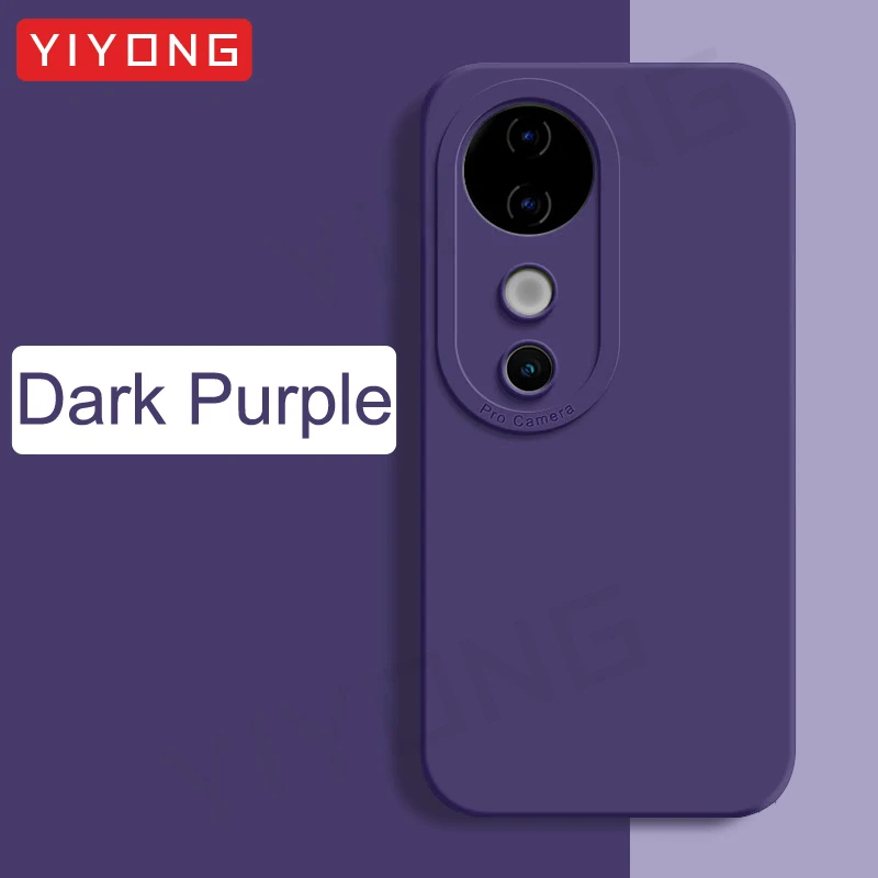 YIYONG Silky Liquid Silicone Soft Cover Shockproof Phone Case
