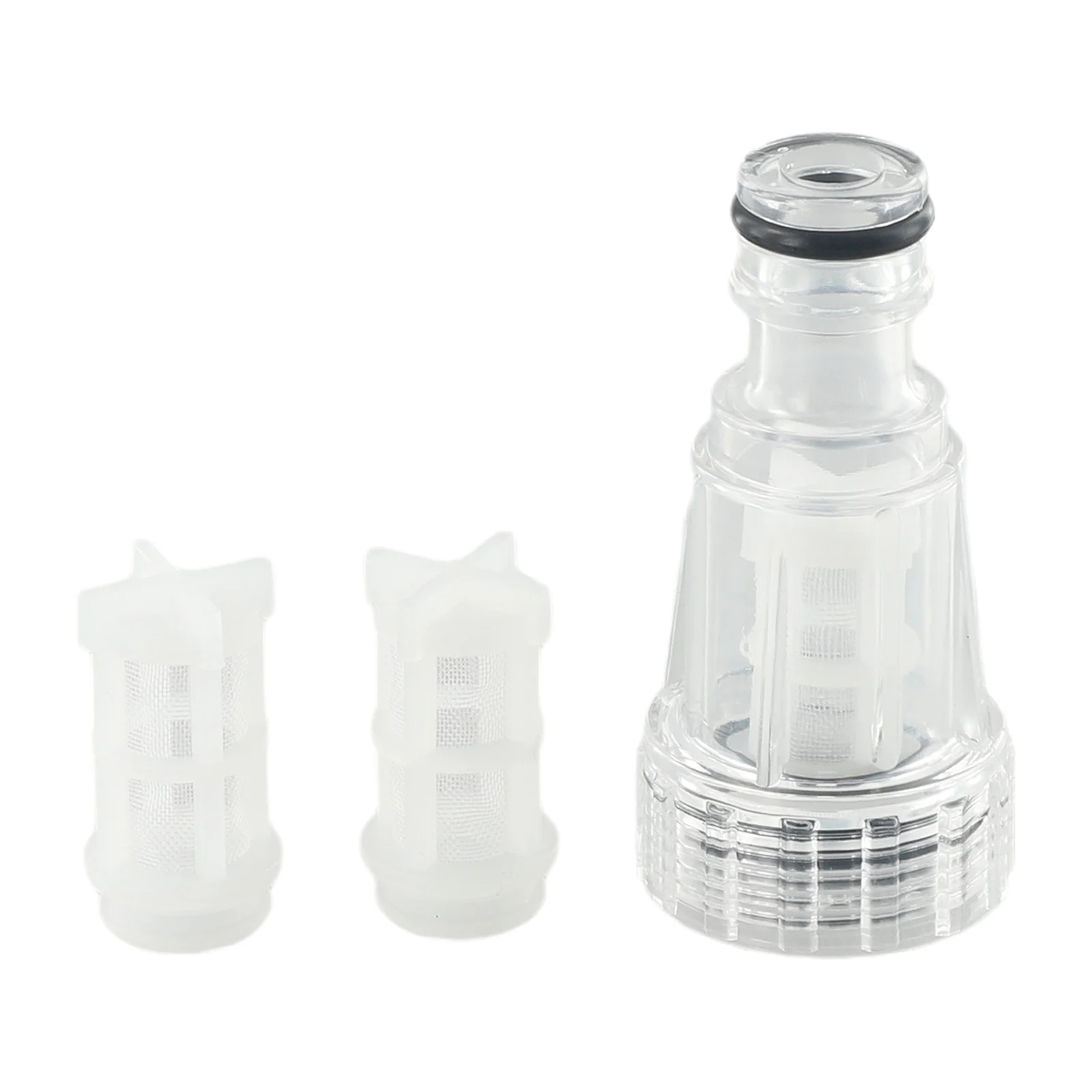 Car Washing Water Filter 1pcs High Pressure Connection Filter + 2pcs Nets Car Washing Machine Water Filter Connection For Karcher K2-K7 Series Washers