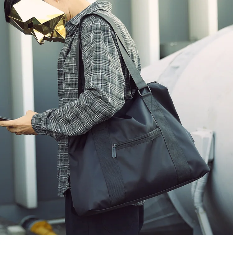 2022 Hot Sell 55cm Classical Men Duffle Bag For Women Travel Bags Mens Hand Luggage  Travel Bag Men PVC Leather Handbags Large Cross Body Totes 45 50 55cm From  Sxqei, $154.32