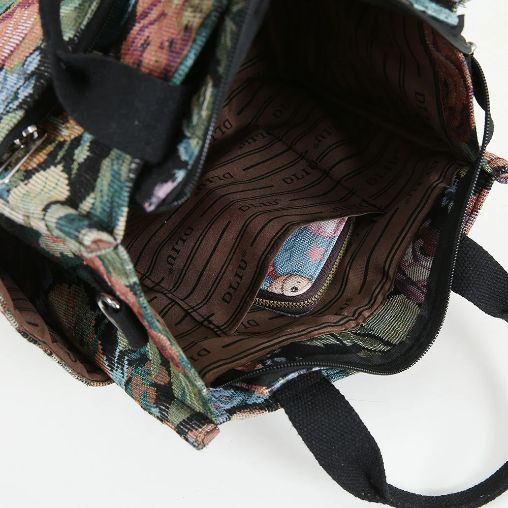 Große Kapazität, Dickes Stoffgewebe, Einseitige Umhängetasche, Einkaufstasche, Allzwecktasche, Handtasche, Tragetasche, Tragetasche – Detail 15