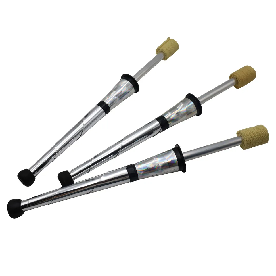 Pehhah ファイヤートーチ ジャグリング クラブ - シルバー 3 個セット