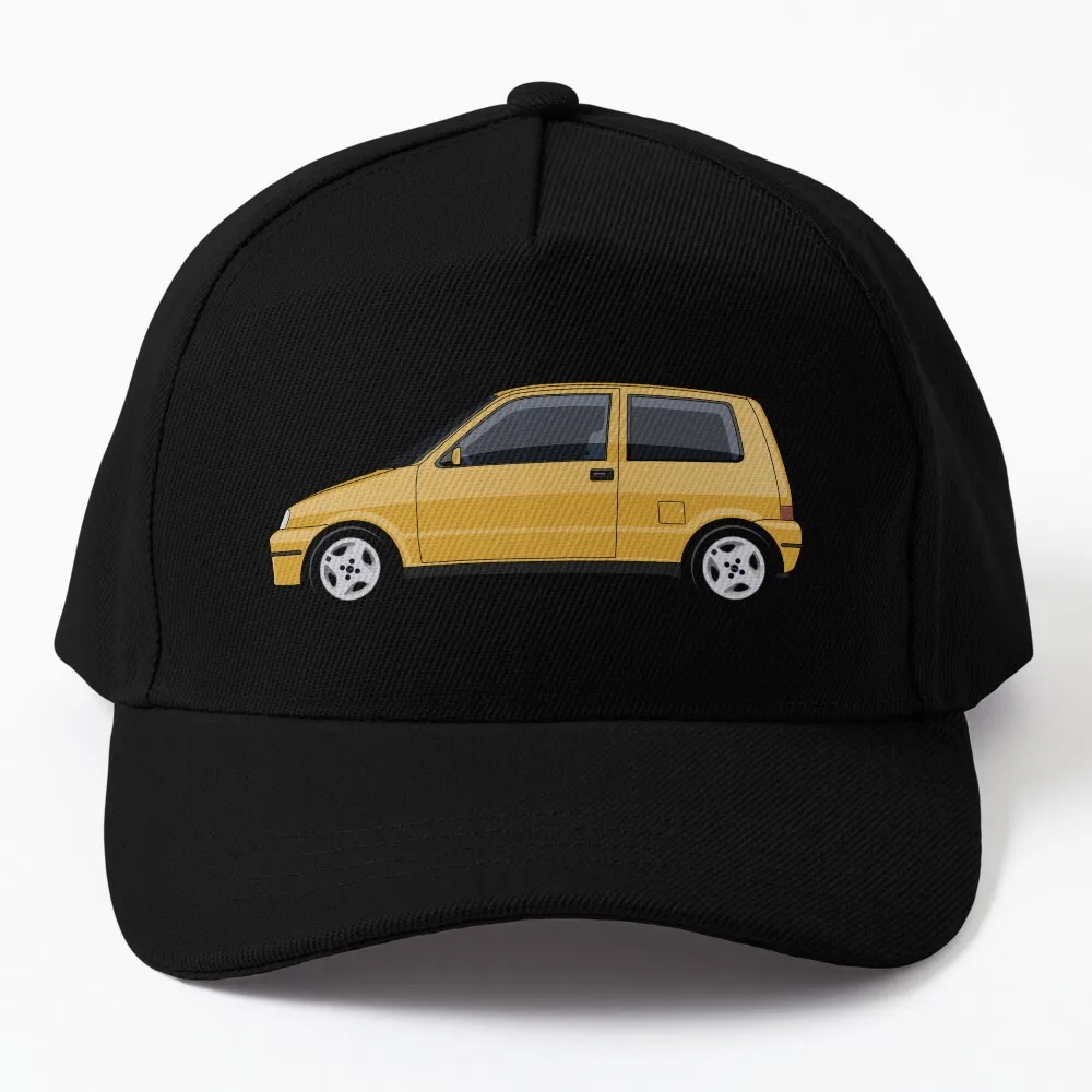 Fiat Cinquecento Sporting Broom Yellow Edition Berretto Da Baseball New Hat Luxury Cap Designer Hat Cappelli Per Donna Uomo
