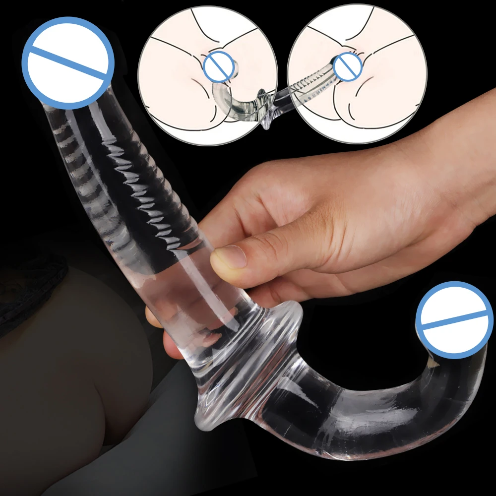 TPE Crystal Clear Penis Anal