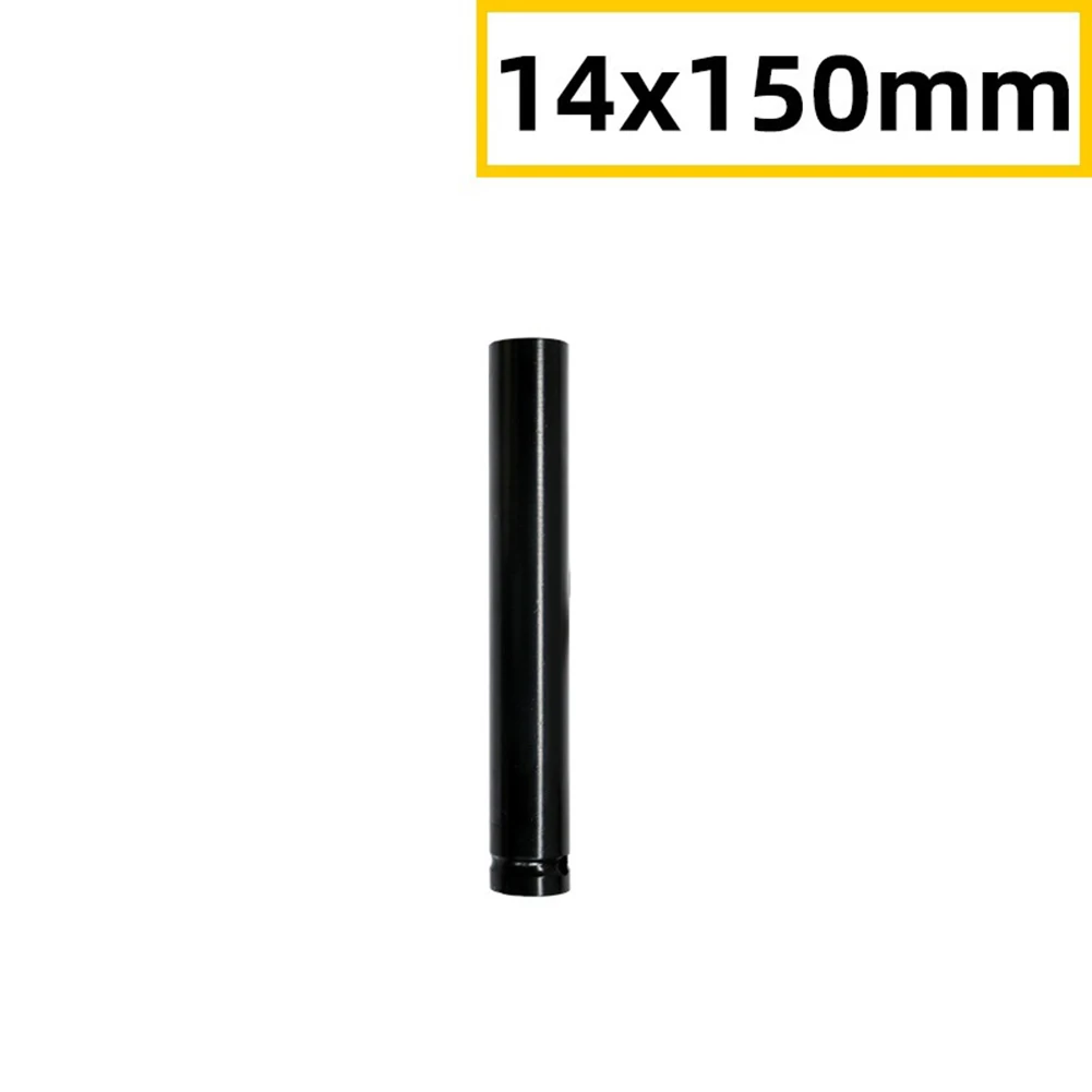 

1pcs New Impact Wrench Hex Socket Head Steel 1/2" 150mm Black Extended Machines Part Electric Wrench Converter