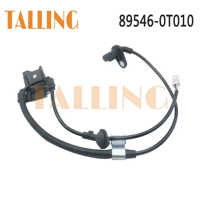 

89546-0T010 Rear Left ABS Wheel Speed Sensor for Toyota Venza 2.7L 3.5L 2009-2016 AGV1_ AWD 13-16 New 895460T010 89546-0T011