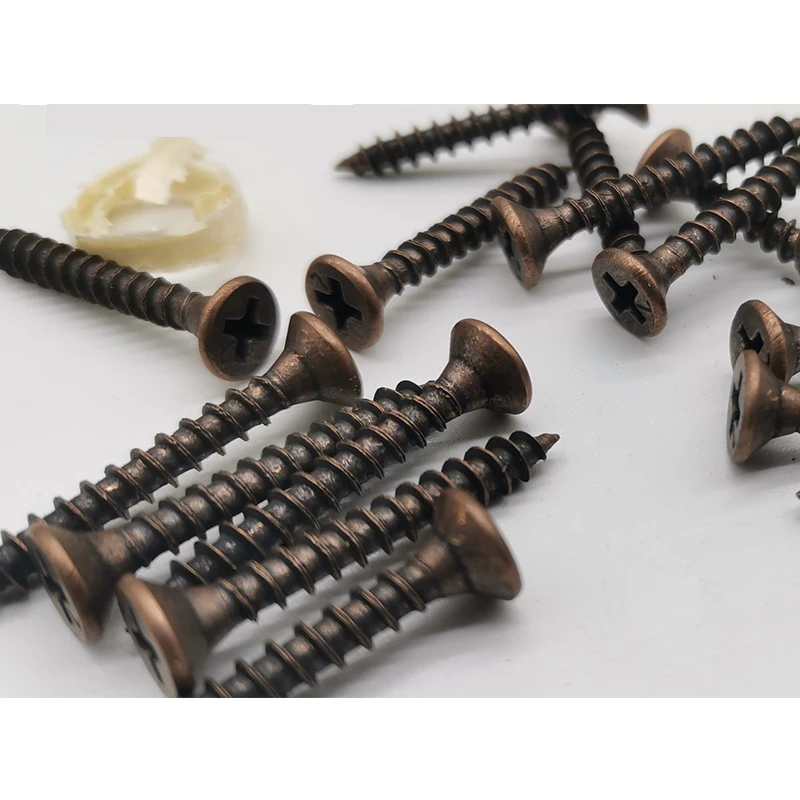 

М3*25 м3, 5*25 м3*30 М4*35 винты красная бронза защита от коррозии закаленная плоская головка крестовые винты Шарнир очень жесткий