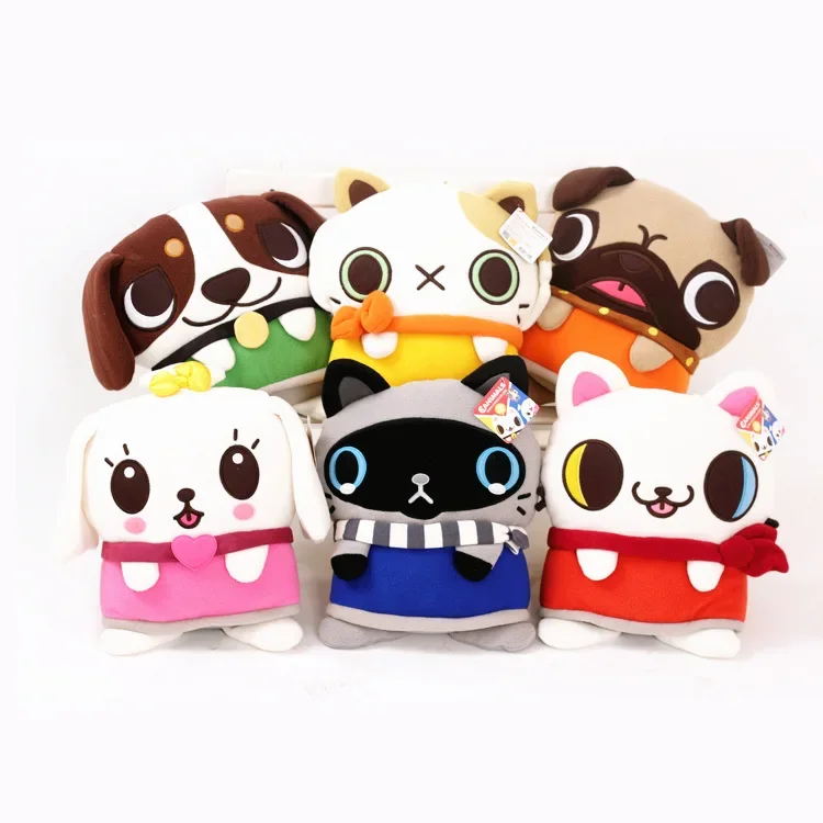 Korea Cartoon Canimals Mimi Nia Uly Ato Plush Stuffed Cartoon Animal Doll Kid Companion Toys Couple Dolls Birthday Gifts for Kid mimi lorenzini