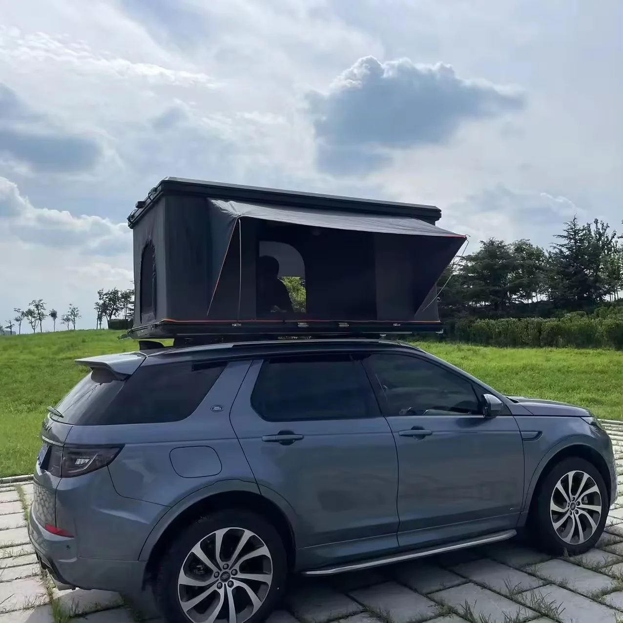 

Hard Cover Tent Car Roof Top Aluminum Honeycomb 2 Persons Outdoor Camping Travelling Tent Pop Up SUV Sedan