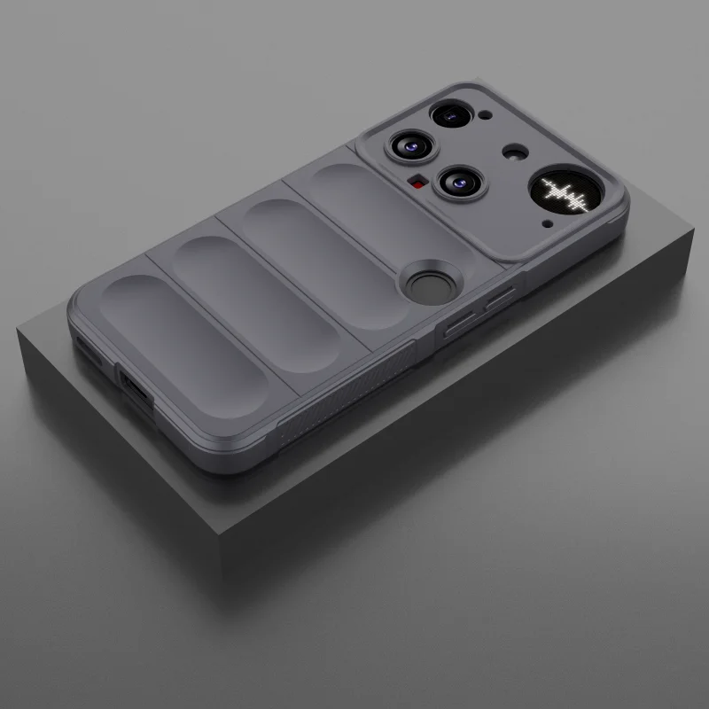 Anti-Slip Shockproof Silicone TPU Protective Back Cover
