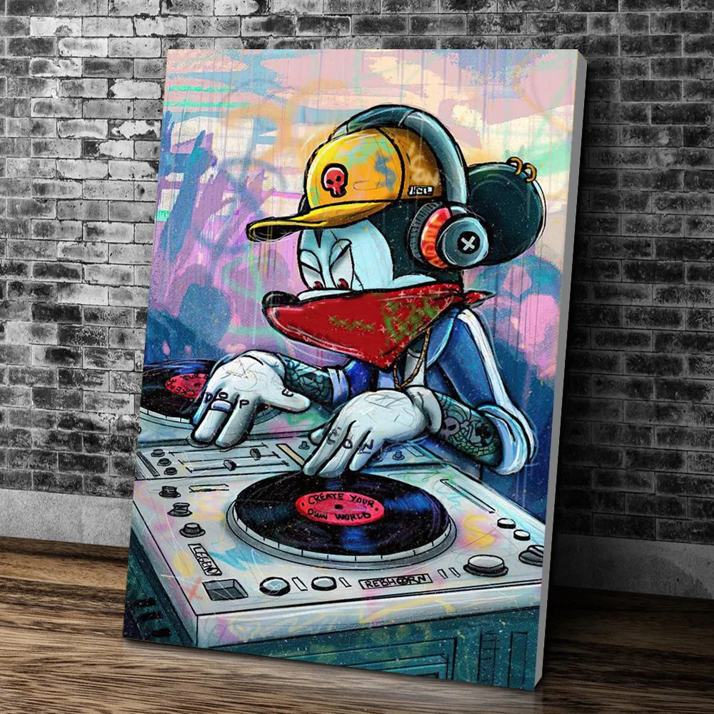 Mr. Brainwash Unveils Disney-Themed Art Exhibit at Beverly Hills Museum, image size:1000x1000