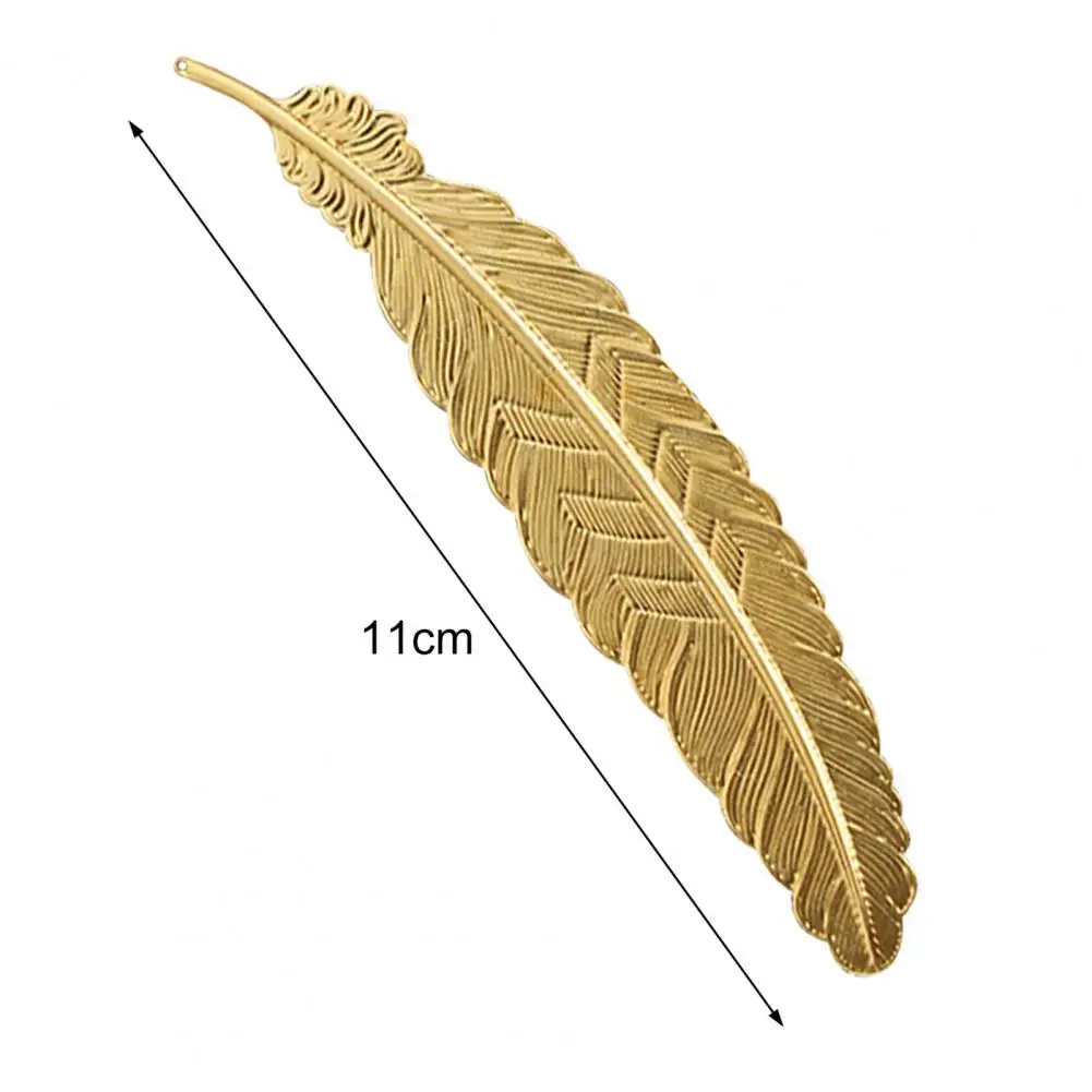 Realistic 3d Butterfly Pendant Bookmark Brass Vein Bookmark Metal Feather Unique Book