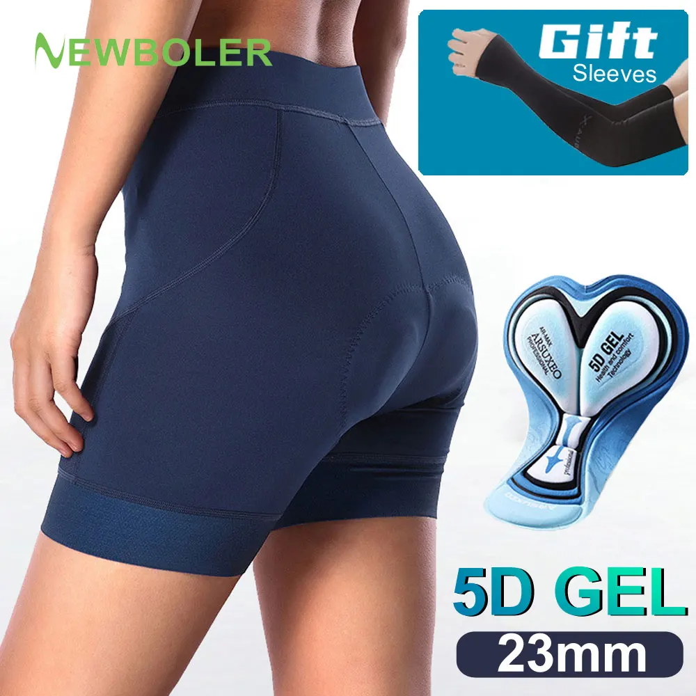 Cycling Shorts With 4D Gel Silicone Padding, Short, High Waist