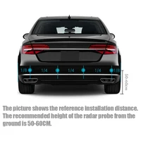 Car LED Parking Sensor Kit with 4 Radar Accurate Digital Display of Obstacle Distance Alarm Parktronic Kit Suitable For Most Car - Image 2