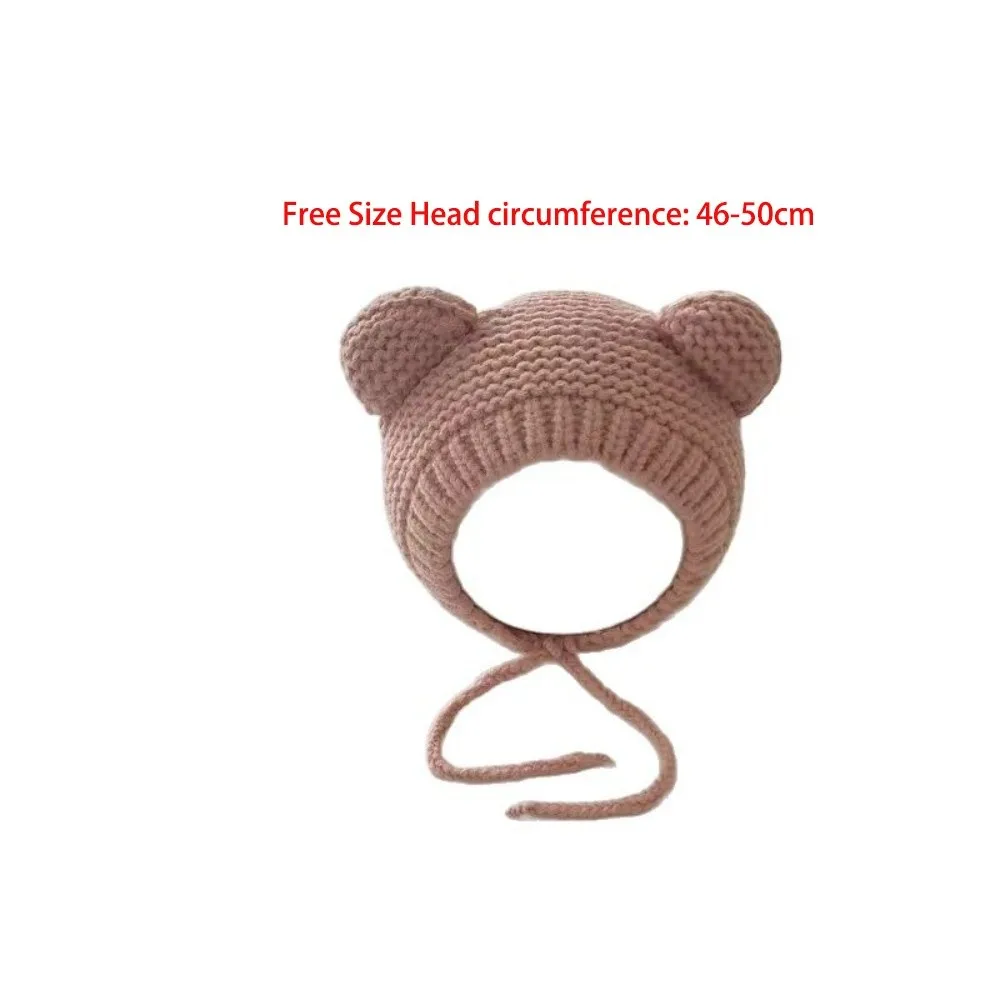 Warm Knitted Beanie Hat for Kids Cold Weather