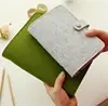A5 A6 Felt Shell Notebook Cloth Fabric Notebook Ring Binder Diary Notebook Paper Holder Portable Diary Stationery Gift NEW 1