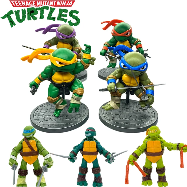 Teenage Mutant Ninja Turtles Figurines  Ninja Turtles Tmnt Action Figures  Toy - Action Figures - Aliexpress