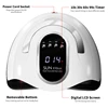 SUN X10MAX Professional UV LED Nail Lamp for Manicure 280W Gel Polish Drying Machine with Large LCD Touch Smart Nail Dryer Tools 5