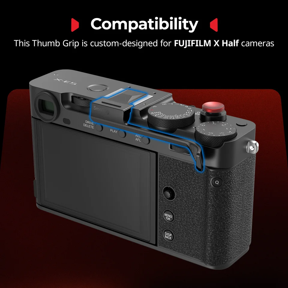 SmallRig X-E5 サムグリップ 富士フイルム X-E5 シルバー/ブラック